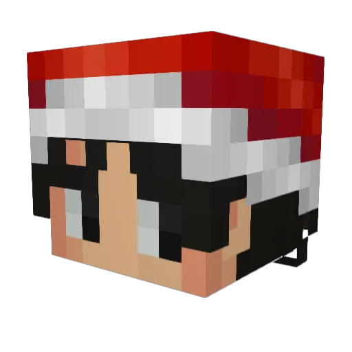sylveoncofee Minecraft avatar head, 3D render