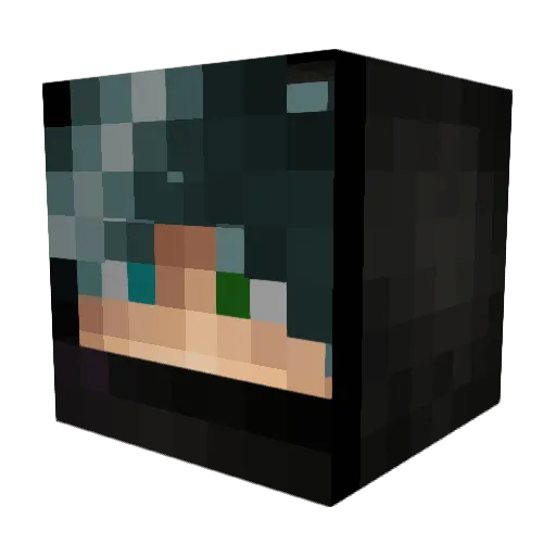 sylver238 Minecraft avatar head, 3D render