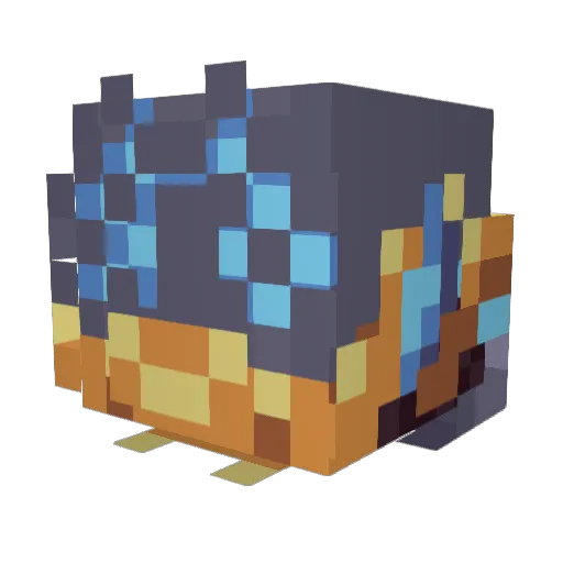 sylversnake Minecraft avatar head, 3D render