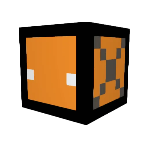 sylws Minecraft avatar head, 3D render