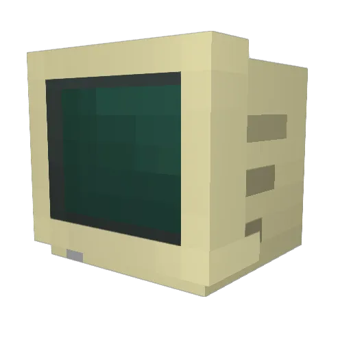 symyku Minecraft avatar head, 3D render