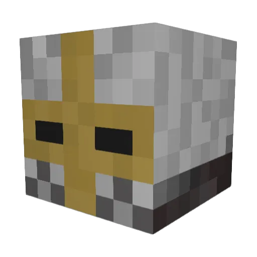 synerez Minecraft avatar head, 3D render
