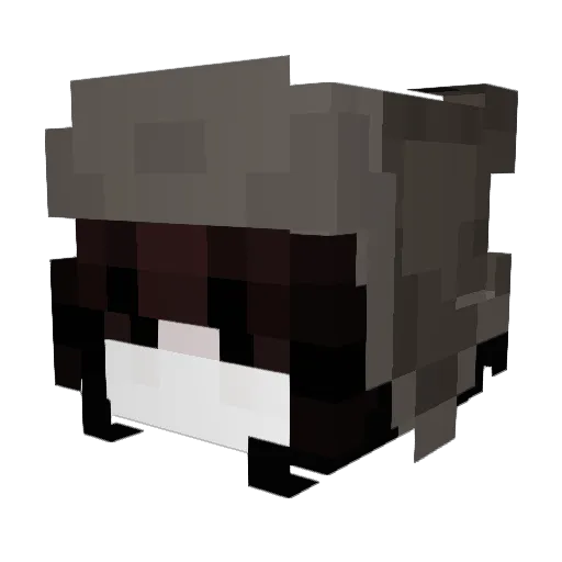 synntonic Minecraft avatar head, 3D render