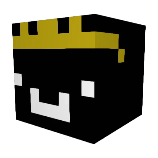 synqyoung Minecraft avatar head, 3D render