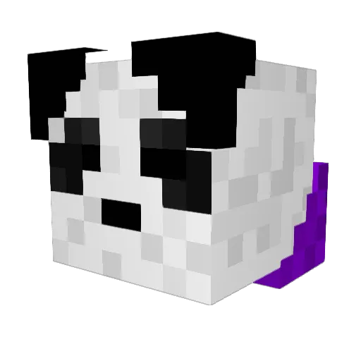 synsyn12 Minecraft avatar head, 3D render