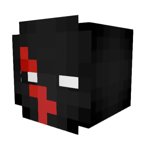 syntrifice Minecraft avatar head, 3D render