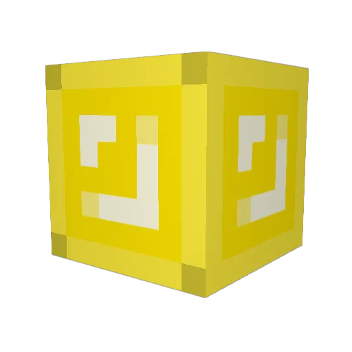 syoNULL Minecraft avatar head, 3D render