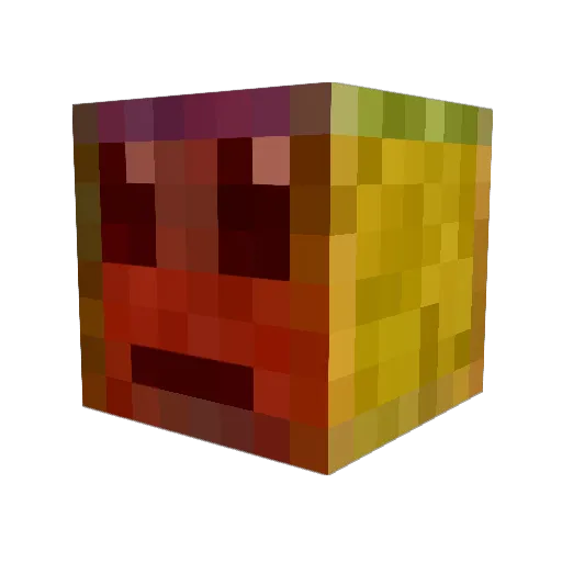 syoman5554 Minecraft avatar head, 3D render