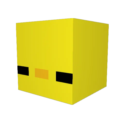 syperi Minecraft avatar head, 3D render