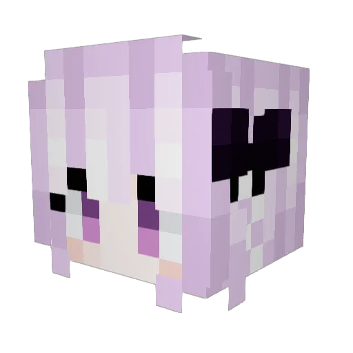 syphixz Minecraft avatar head, 3D render