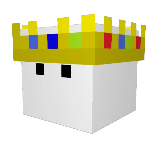 syr1ken Minecraft avatar head, 3D render
