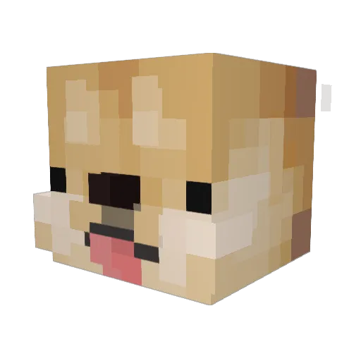 syrena579 Minecraft avatar head, 3D render