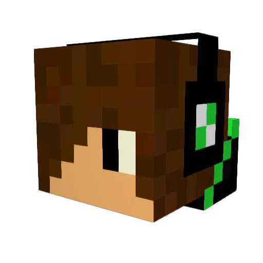 syrio03 Minecraft avatar head, 3D render