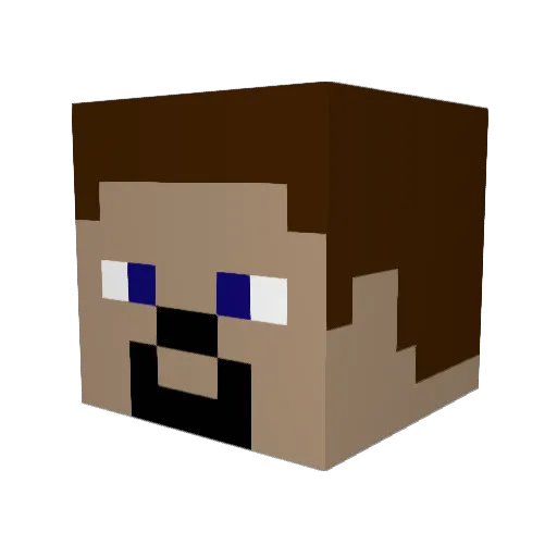 syrix2k11 Minecraft avatar head, 3D render