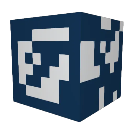 syrtis_ Minecraft avatar head, 3D render