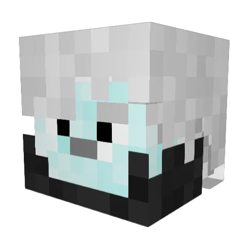 sysRenegade Minecraft avatar head, 3D render