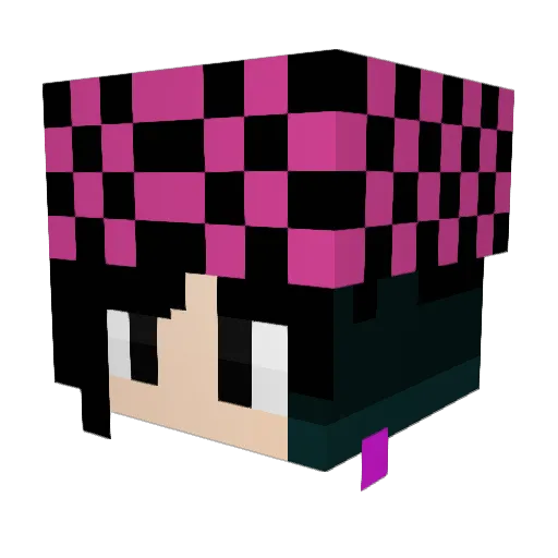 syu1229 Minecraft avatar head, 3D render