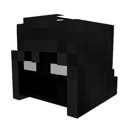 syun0105 Minecraft avatar head, 3D render