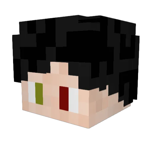 syunnya1230 Minecraft avatar head, 3D render