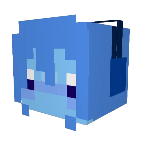 syxnewt Minecraft avatar head, 3D render