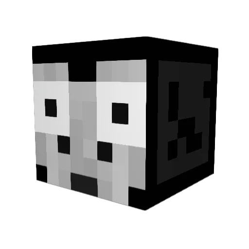 syzee505 Minecraft avatar head, 3D render