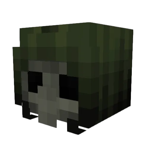 syzzy Minecraft avatar head, 3D render