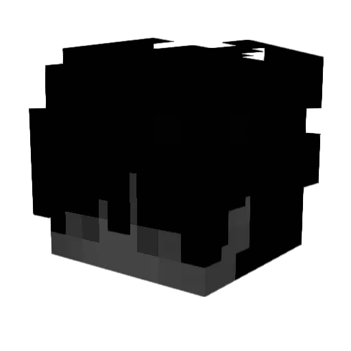sz3r_holo6w Minecraft avatar head, 3D render
