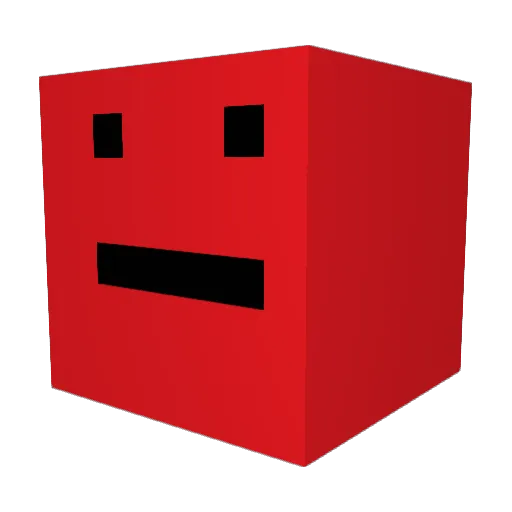 szadeh Minecraft avatar head, 3D render