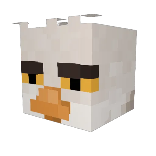 szaryk5 Minecraft avatar head, 3D render