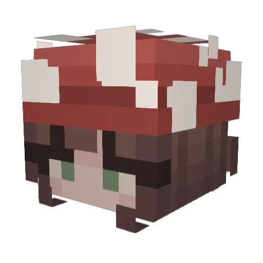 szcool123 Minecraft avatar head, 3D render