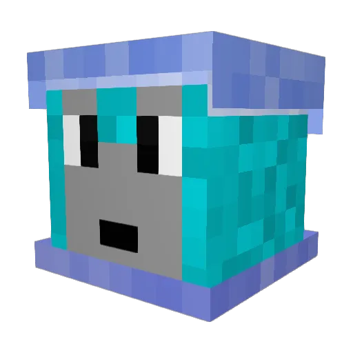 szepim Minecraft avatar head, 3D render