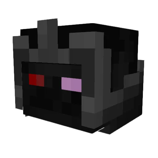 szes Minecraft avatar head, 3D render