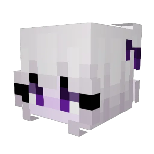 szesna Minecraft avatar head, 3D render
