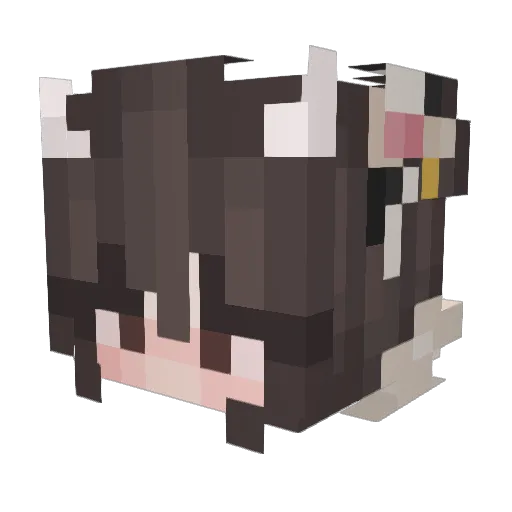 szihutka Minecraft avatar head, 3D render