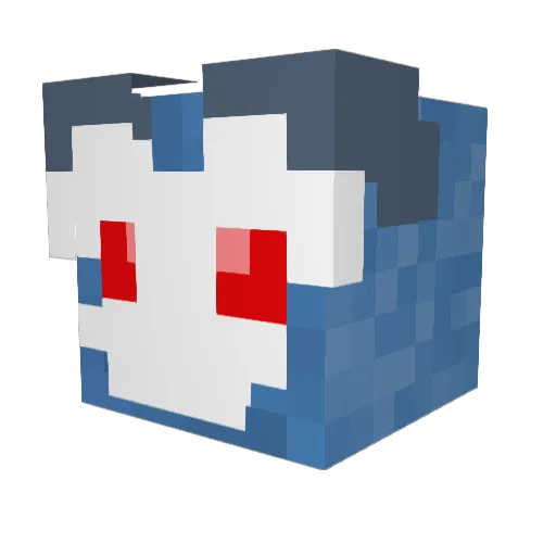 szkini69 Minecraft avatar head, 3D render