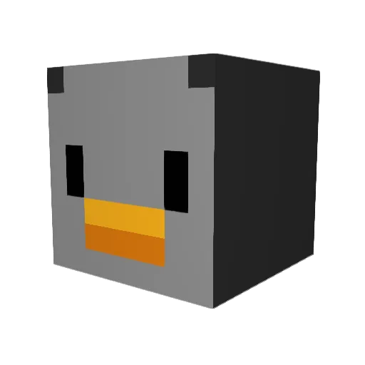 szklanek555 Minecraft avatar head, 3D render
