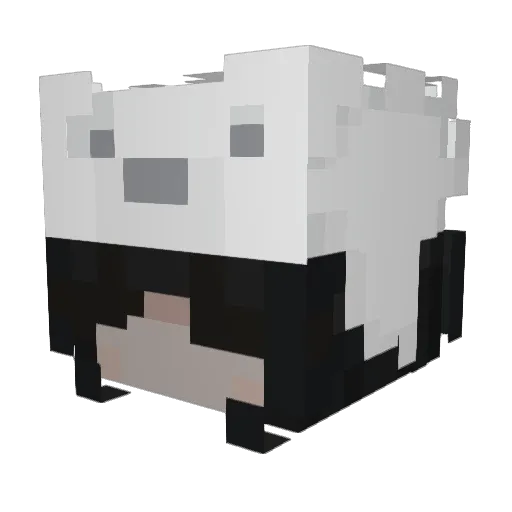 szklops Minecraft avatar head, 3D render