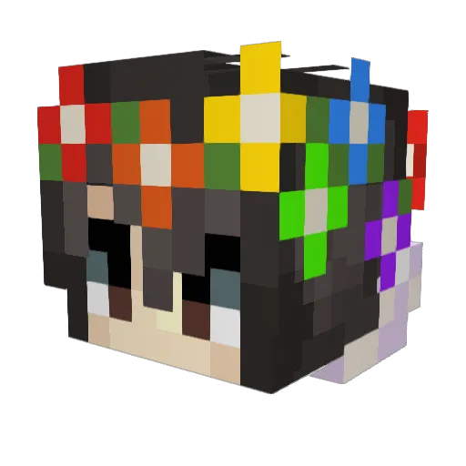 szkodyn Minecraft avatar head, 3D render