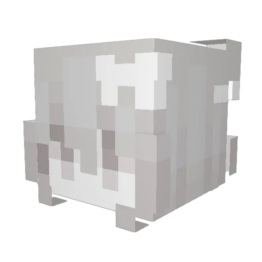szmacisko Minecraft avatar head, 3D render