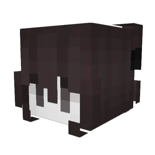 sznnnnnn Minecraft avatar head, 3D render