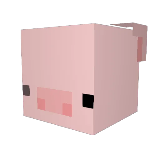 szo625 Minecraft avatar head, 3D render