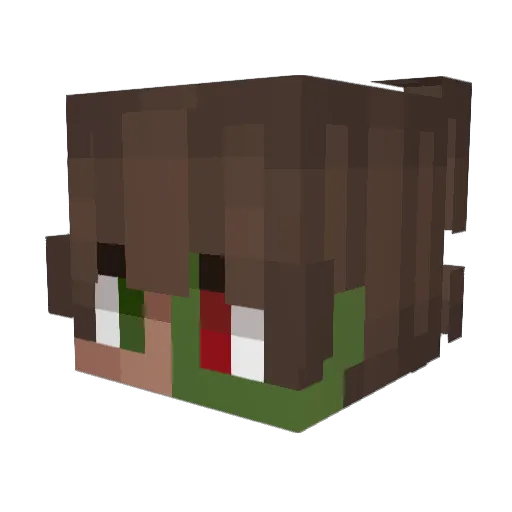 sztab_ Minecraft avatar head, 3D render