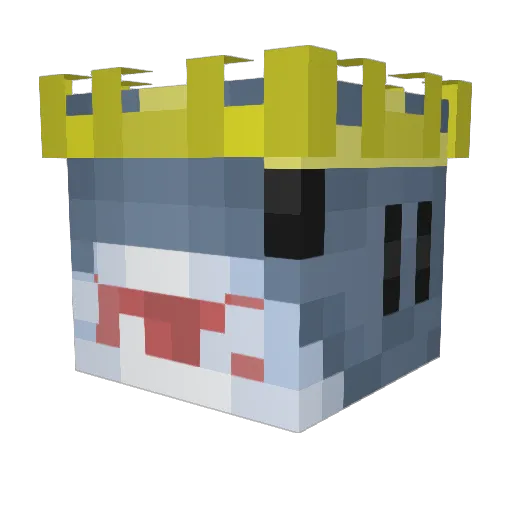 szumi333 Minecraft avatar head, 3D render