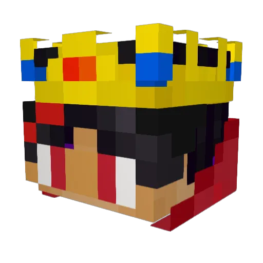 szybki520 Minecraft avatar head, 3D render