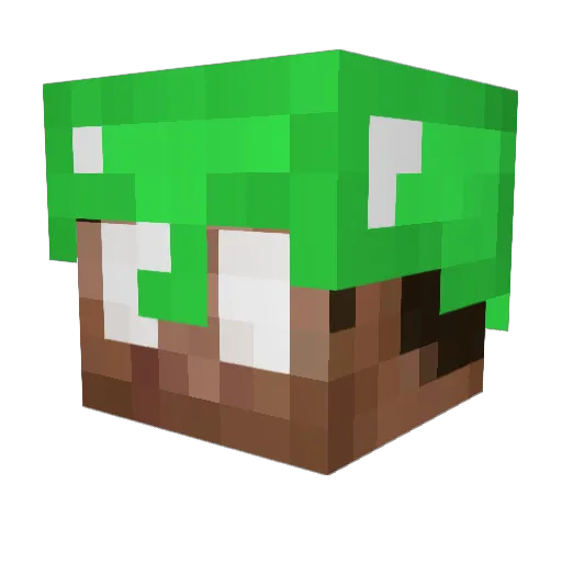 szyjimmy Minecraft avatar head, 3D render