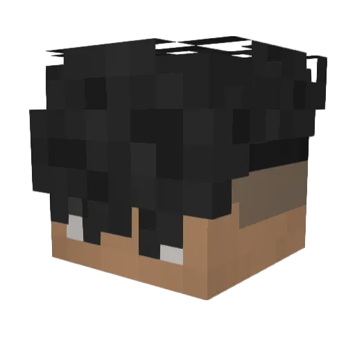 szymbxr Minecraft avatar head, 3D render