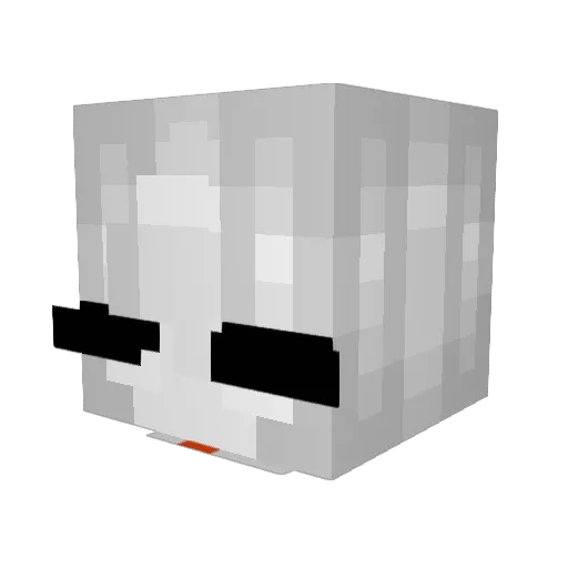 szymek25 Minecraft avatar head, 3D render