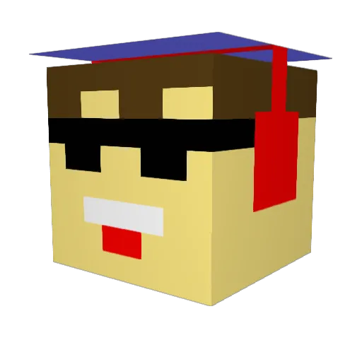 szymek_hipcio Minecraft avatar head, 3D render