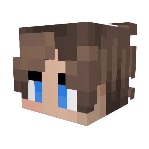szymix142 Minecraft avatar head, 3D render