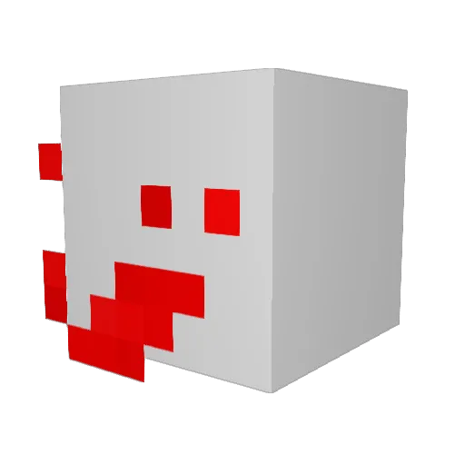 szymkopolak Minecraft avatar head, 3D render